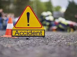 Katni accident news कार ने मारी टक्कर एक की मौत एक घायल